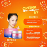 CREMA REVITALIZANTE BIOAQUA V7  | ENVÍO GRATIS
