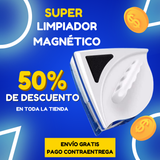 SUPER LIMPIADOR DE VIDRIOS MAGNETICO